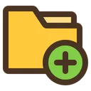 Free Folder Add File Icon