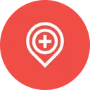 Free Add location  Icon