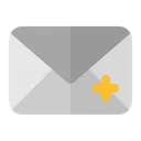 Free Plus Add Add Mail Add Inbox Add Email Icon