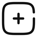 Free Add square  Icon