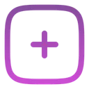 Free Add square  Icon