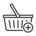 Free Shopping Online Basket Icon