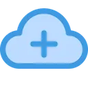 Free Add Cloud Add To Cloud Insert In Cloud Icon