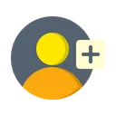 Free Add user  Icon