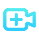 Free Add video  Icon