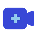 Free Add video  Icon