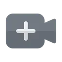 Free Add video  Icon