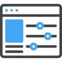 Free Adjustment Setting Control Icon