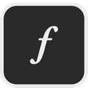 Free Adobe Adobe Fonts  Icon