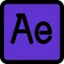 Free Adobe After Effects  Icono