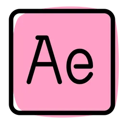 Free Adobe Aftereffects Logo Icon