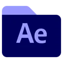 Free Adobe Aftereffects-Datei  Symbol