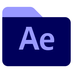 Free Adobe Aftereffects File  Icon