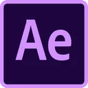 Free Adobe Aftereffects  Icon