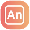 Free Adobe animado  Ícone
