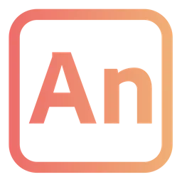 Free Adobe Animate Icon - Download in Gradient Style