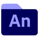 Free Adobe Animate File Folder File Icon