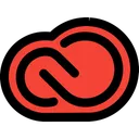 Free Adobe Creative Cloud  Icono