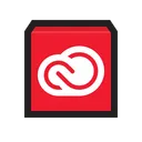 Free Adobe Creative Cloud Cloud Adobe Icon