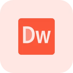 Free Adobe Dreamweaver Logo Icono