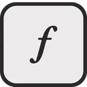 Free Adobe Adobe Fonts  Icon