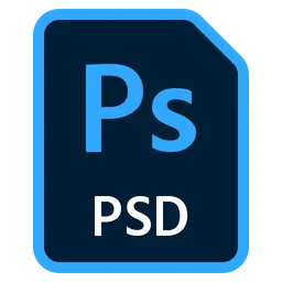 Free Adobe Photoshop File  Icon
