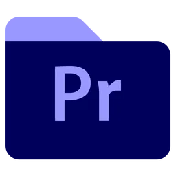 Free Adobe Premiere Pro Folder  Icon