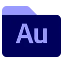 Free Adove Audition Au Audition Folder Symbol