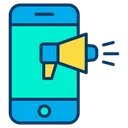 Free Ads Phone Ads Marketing Icon