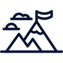 Free Adventure Black Outline Miscellaneous Life Style Icon