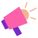 Free Advertisement Megaphone Marketing Icon