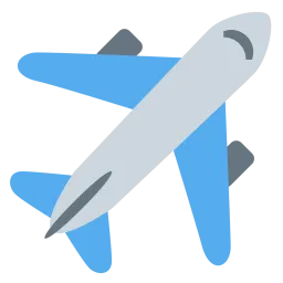 Free Plane Emoji Icon