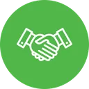 Free Affability Commitment Partnership Icon
