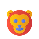 Free Affe Gesicht Tier Symbol