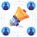 Free Affiliate Megaphone Affiliate Marketing Icon