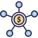 Free Affiliate Program Business Connection Business Network Icon