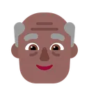 Free Man Flat Medium Dark Icon