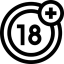 Free Agelimit Actor Audiospeaker Icon
