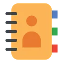 Free Agenda Notebook Bookmark Icon