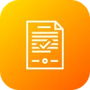 Free Agreement Contract Deal Icon