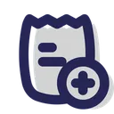 Free Anadir Factura Anadir Crear Icono