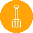 Free Agriculture Farm Pitchfork Icon