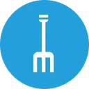 Free Agriculture Farm Pitchfork Icon