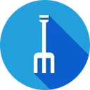 Free Agriculture Farm Pitchfork Icon
