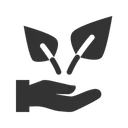 Free Agriculture Worker Leaf Icon