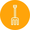 Free Agriculture Farm Pitchfork Icon