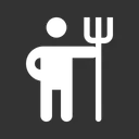 Free Agriculture Worker  Icon