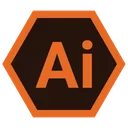 Free Ai Hexa Tool Icon