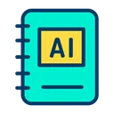 Free Ai Book Diary Icon