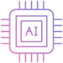 Free Ai Chip Chip Artificial Intelligence Icon